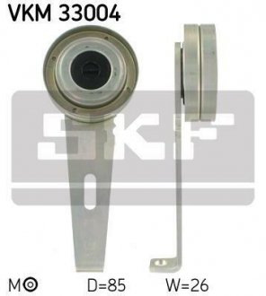 Ролик поликлинового ремня натяжной 1.9D ci Fiat Scudo 95-07 SKF VKM33004 (фото 1)