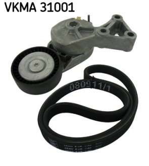 Ролик с ремнем грм, комплект SKF VKMA 31001 (фото 1)