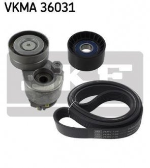 Комплект доріжкового ремня SKF VKMA 36031 (фото 1)