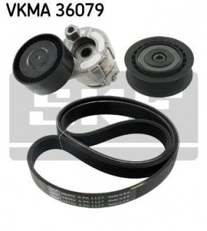 Комплект ремня поликлиновый SKF VKMA 36079 (фото 1)