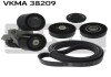 Комплект доріжкових пасків SKF VKMA 38209 (фото 1)