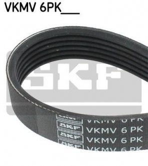 Доріжковий пас SKF VKMV 6PK1070 (фото 1)