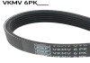 SKF ремінь поліклиновий 6PK1685 VKMV 6PK1685