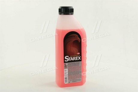 Антифриз <> Red G11 (канистра 1л) STAREX 50493 (фото 1)