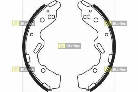 Гальмівні колодки барабанні STARLINE BC 08050