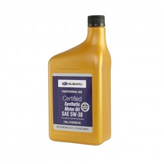 Моторное масло Certified Motor Oil 5W-30 синтетическое 0.95 л SUBARU SOA427V1410 (фото 1)