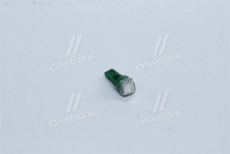 Лампа LED б / ц панель приладів, підсвічування кнопок Т5-02 (1SMD) W2,0 х4,6d 12V зелена <> TEMPEST Tmp-29T5-12V (фото 1)