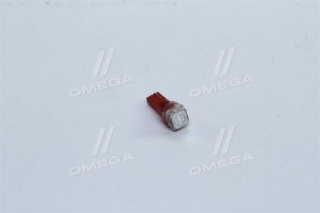 Лампа LED б / ц панель приладів, підсвічування кнопок Т5-02 (1SMD) W2,0 х4,6d червона 12V <> TEMPEST Tmp-30T5-12V (фото 1)