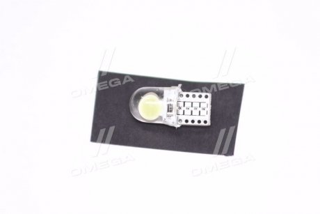 Лампа LED б/ц габарит,панель приладів, салон 12V T10 (W5W) w2.1x9.5d 2COB WHITE <> TEMPEST Tmp-L11196 (фото 1)