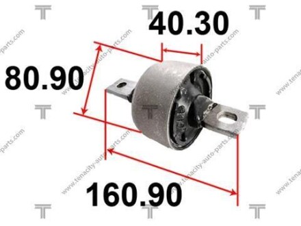 Сайлентблок важеля honda civic 1.6 91-00 TENACITY AAMHO1004 (фото 1)