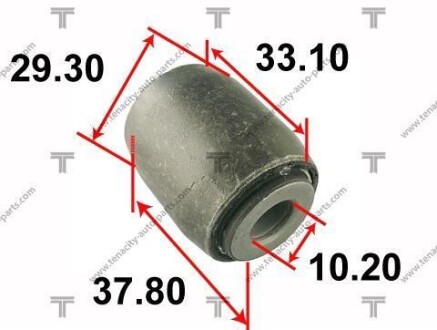 Сайлентблок рычага honda 16v civic 87-91 TENACITY AAMHO1033