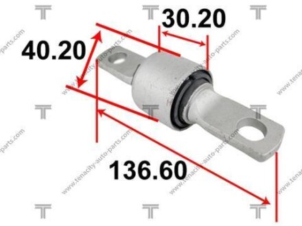 Сайлентблок рычага honda k12 civic 05-11 TENACITY AAMHO1046