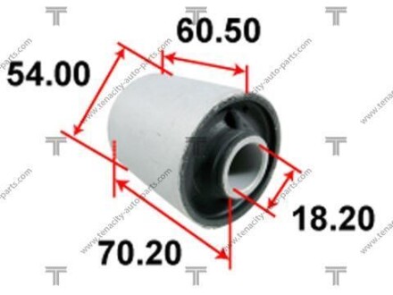 Сайлентблок важеля mazda telstar 93-97 TENACITY AAMMA1016