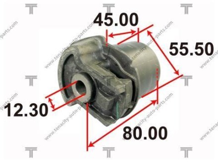 Сайлентблок важеля toyota yaris 99-05 TENACITY AAMTO1056