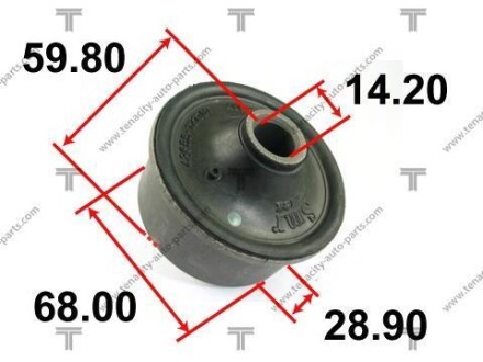 Сайлентблок рычага toyota altis 00-13 TENACITY AAMTO1087