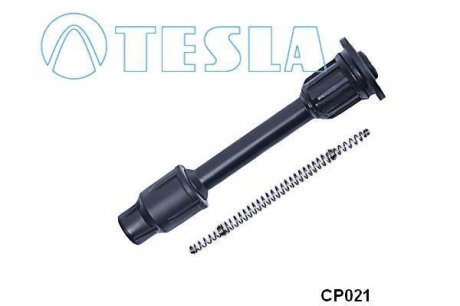 Наконечникпроводавысоковольтного Nissan Maxima maxima qx v 2.0 (00-03) T TESLA CP021 (фото 1)