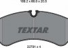 Колодки гальмівні дискові TEXTAR 2279101 (фото 5)