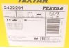 Колодки дискового тормоза TEXTAR 2422201 (фото 5)