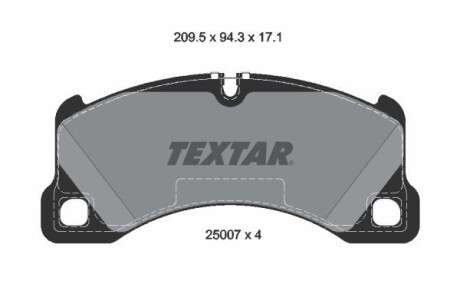 PC Pads TEXTAR 2500703 (фото 1)