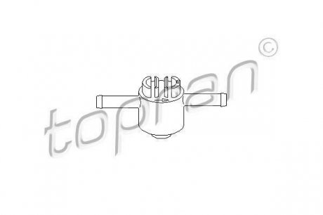 Клапан, топливний фильтр TOPRAN 102730 (фото 1)