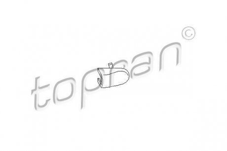 Кришка, ручка двері TOPRAN 108867