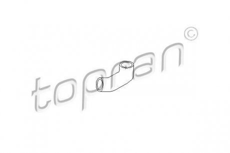 Шланг радиатора TOPRAN 205720 (фото 1)