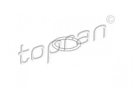 Кольцо уплотнительное крышки маслозаливной горловины TOPRAN 207217 (фото 1)