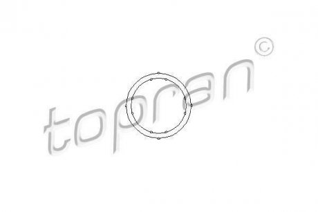 Прокладка фланца охлаждающей жидкости TOPRAN 100 721