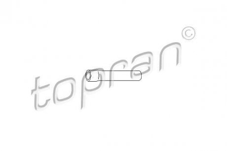 Патрубок системы охлаждения TOPRAN 101 035 (фото 1)
