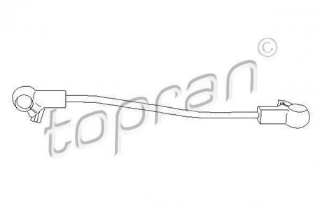 Шток вилки перемикання передач TOPRAN 102846 (фото 1)