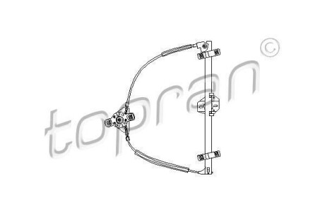 Склопідіймач TOPRAN 102888