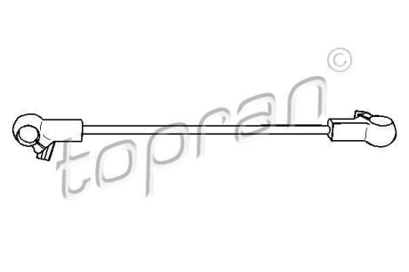 Шток вилки перемикання передач TOPRAN 103077