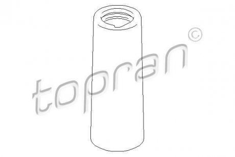Пильник амортизатора (Термопласт.162 мм) TOPRAN 107649 (фото 1)
