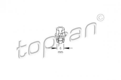 Кліпса TOPRAN 109 034 (фото 1)