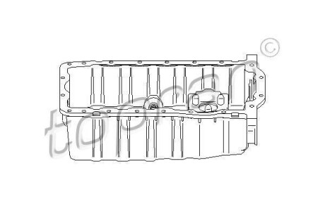 Масляний поддон TOPRAN 109616
