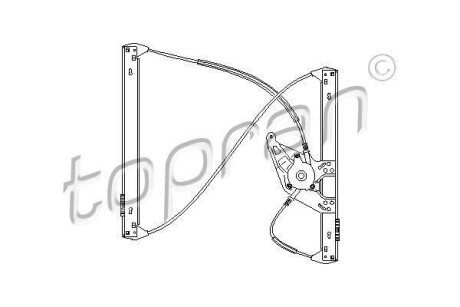 Склопідіймач TOPRAN 110451
