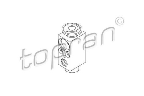 Клапан розширювальний кондиціонеру TOPRAN 110730