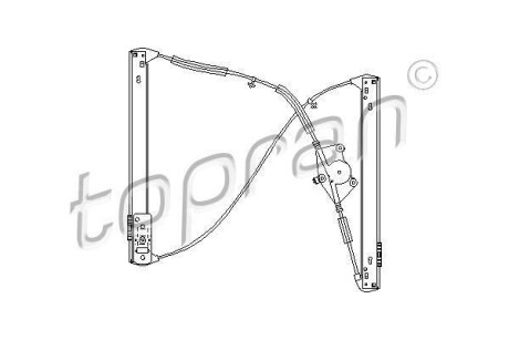 Склопідіймач TOPRAN 111275