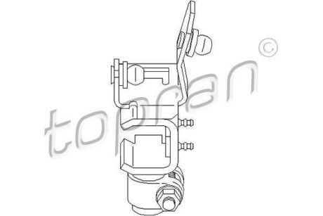 Важіль перемикання передач TOPRAN 111330