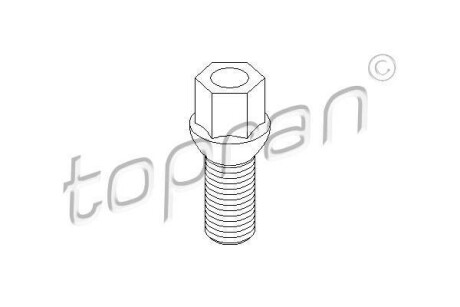 Болт колісний TOPRAN 111477