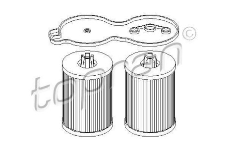 Фiльтр паливний TOPRAN 113546