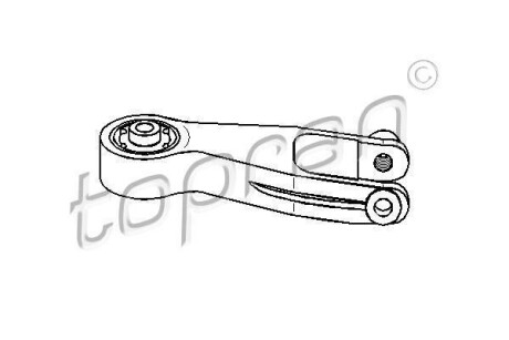 Подушка двигателя зад. TOPRAN 206154
