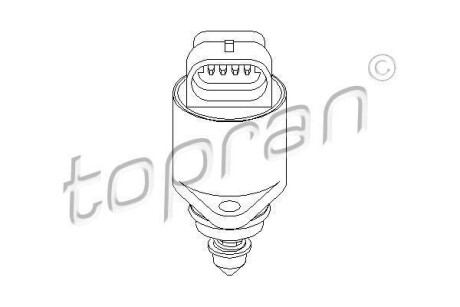 Регулятор холостого хода TOPRAN 206169