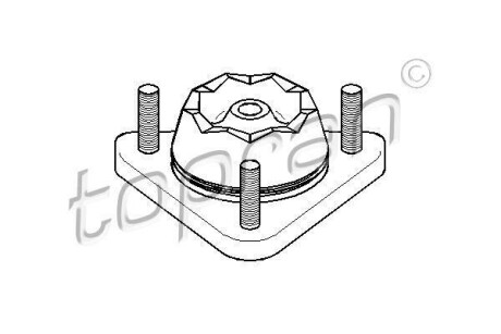 Опора амортизатора TOPRAN 301403