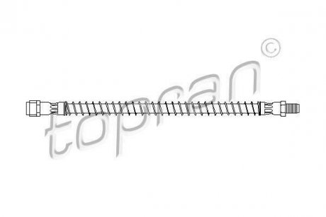 Шланг тормозной TOPRAN 401 059 (фото 1)