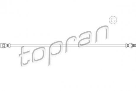 Шланг торм. задний TOPRAN 401 064 (фото 1)