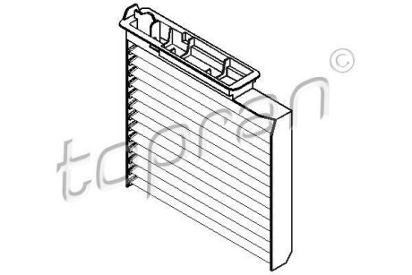 Фільтр салону TOPRAN 700 462