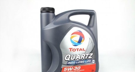 Моторное масло Quartz Ineo Long Life 5W-30, 5л TOTAL 181712
