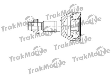 OPEL ШРУС наружный 30/34 зуб. ANTARA A (L07) 2.0 CDTI 07-11, ANTARA A (L07) 3.2 06-11, CHEVROLET CAPTIVA (C100, C140) 2.0 D 07-, CAPTIVA (C100, C140) 3.2 06- Trakmotive 40-0660