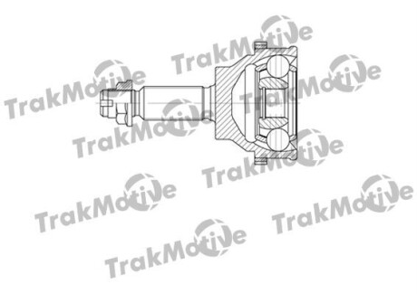 HYUNDAI Шрус внешний TRAJET 2.0 CRDI 01-08 Trakmotive 40-0680